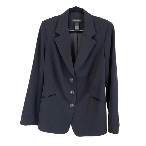 Lane Bryant Black Blazer - Picture 1 of 6
